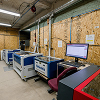 North Forge Laser Room