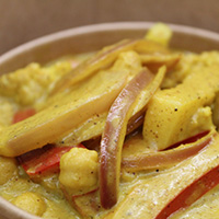 Curry vegetarian soup
