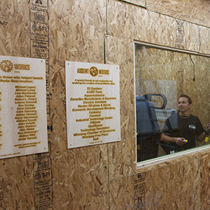 From October 26th, 2011 onwards, we have photos to share to help you see the FabLab's historic rise to what it is today.