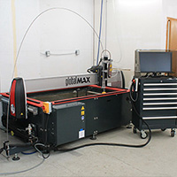FabLab's Water Jet Cutting Table